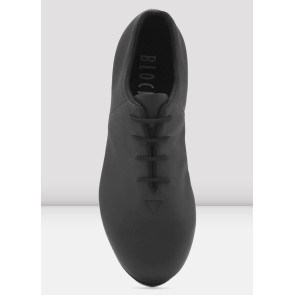 Bloch zwarte Lederen Tap dansschoenen met Splitzool S0388l
