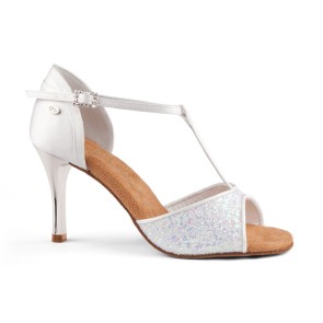 portdance dansschoenen wit dames