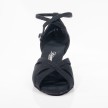 Diamant 141-077-335 latin schoenen voor dames zwart voorkant