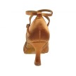 Diamant 141-087-379 latin schoenen voor dames brons achterkant