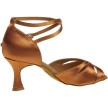 Diamant 141-087-379 latin schoenen voor dames brons zijkant 