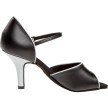 Diamant 153-058-027 dansschoenen voor dames zwart zijkant