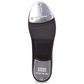 Bloch S0362 naadloze tapschoenen stretch zwart anti slip rubbers
