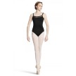 Bloch L8837 dames spaghettibandjes mesh rug voorkant
