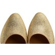 Supadanca 1016 dames ballroomschoenen regenboog goud neus
