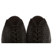 Supadance 1224 dansschoenen nubuck mesh zwart open neus