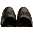Supadance 1228 dames dansschoenen vetersluiting zwart detail 