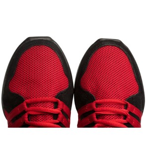 Supadance 8006 danssneakers met splitzool rood mesh