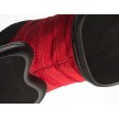 Supadance 8006 danssneakers met splitzool rood suede zool 