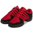 Supadance 8006 danssneakers met splitzool rood vetersluiting 