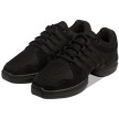 Supadance 8006 danssneakers met splitzool zwart vetersluiting 