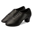 Supadance 8100 heren latin schoenen hoge blokhak vetersluiting 