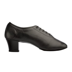 Supadance 8100 heren latin schoenen hoge blokhak zijkant