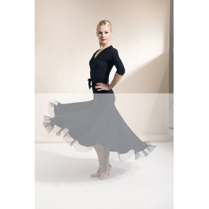 Heavenly Wrap Top Black