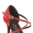 Portdance PD135 dansschoenen verstelbare bandjes rood