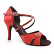 Portdance PD135 salsaschoenen rood
