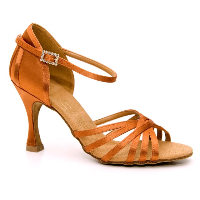 Portdance PD133 dames dansschoenen brons