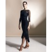 Chrisanne Flare Latine Jurk  Zwart
