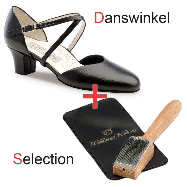 Werner Kern Debby Danswinkel Selection en dansschoenen borstel