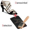 Werner Kern Eva (Suede black / Chevro antik) Danswinkel Selection