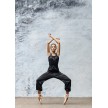 Grishko 0403PT Bowie Warm-Up Unitard Lang Zwart