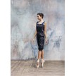 Grishko 0404PT Bobbie Warm-Up Unitard Kort Zwart