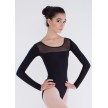 Grishko DL1019MP Zwart Balletpak met Lange Mouwen