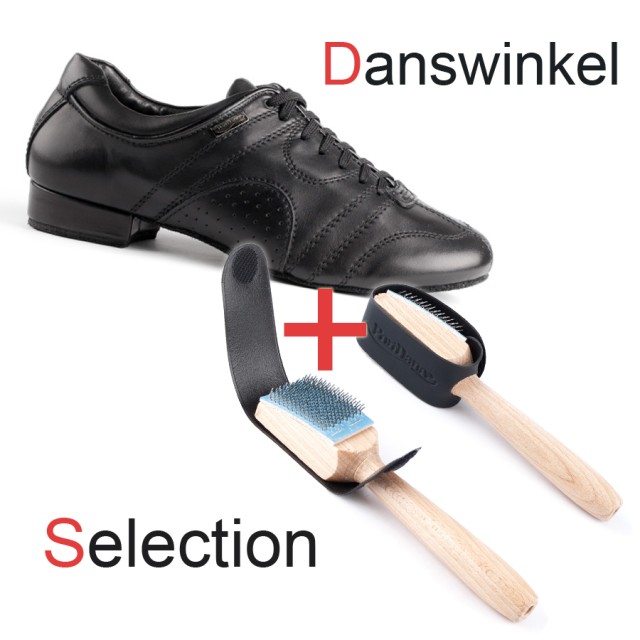 Portdance PD001 dansschoenen met nubuck zool danswinkel 