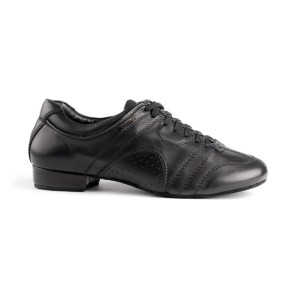 Portdance PD001 dansschoenen met nubuck zool zwart