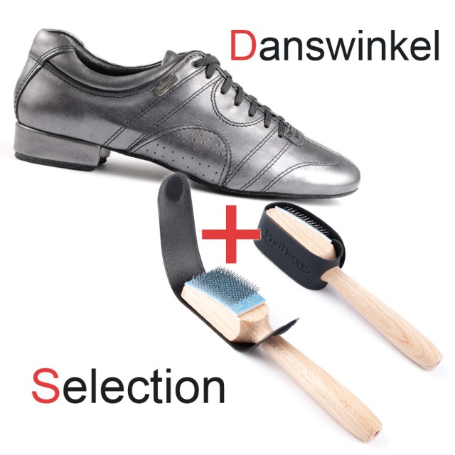 Portdance casual 001 danswinkel selection met nubuck zool zilver