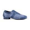 Portdance Pietro dansschoenen demin suede zool 