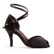 Portdance PD500 Fashion dames dansschoenen zwart met glitter