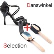 Portdance PD800 pro premium zwarte satijnen dansschoenen selection 