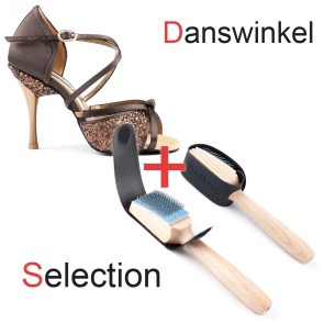 Portdance PD801 Pro Premium Bruin Satijn Danswinkel Selection