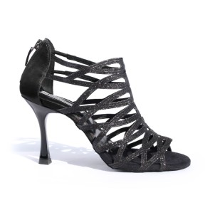 Portdance PD803 dames dansschoenen zwart 