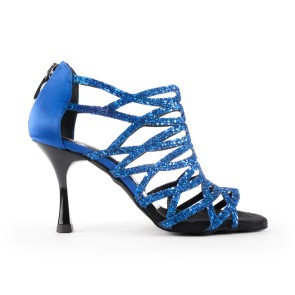 Portdance PD803 Blauw dames dansschoenen tango
