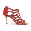 Portdance PD803 Pro Premium rode salsa dansschoenen dames