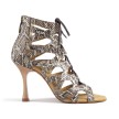 Portdance PD804 dames dansschoenen slangenprint