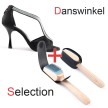 Portdance PD806 pro premium zwart satijn danswinkel selection 