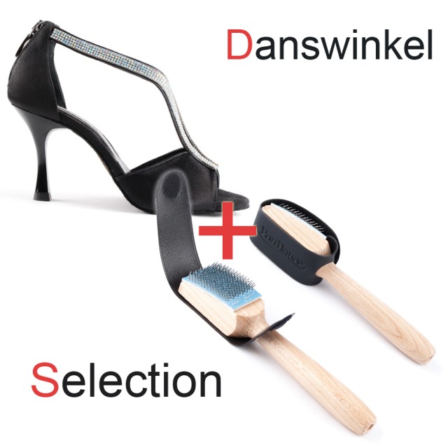 Portdance PD806 pro premium zwart satijn danswinkel selection 