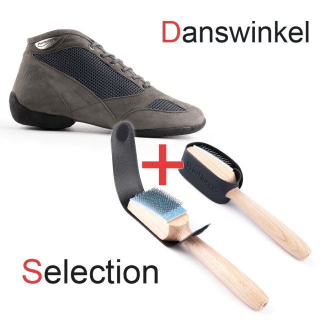 Portdance PD960 grijze danssneakers danswinkel selection
