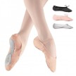 Balletschoenen van Leer met Doorlopende Zool Alista Elite Zalmroze