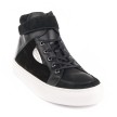Portdance PD HH 002 Hoge Danssneaker van Leer en Suede