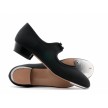 Katz Zwart Canvas Tap schoen voor dames