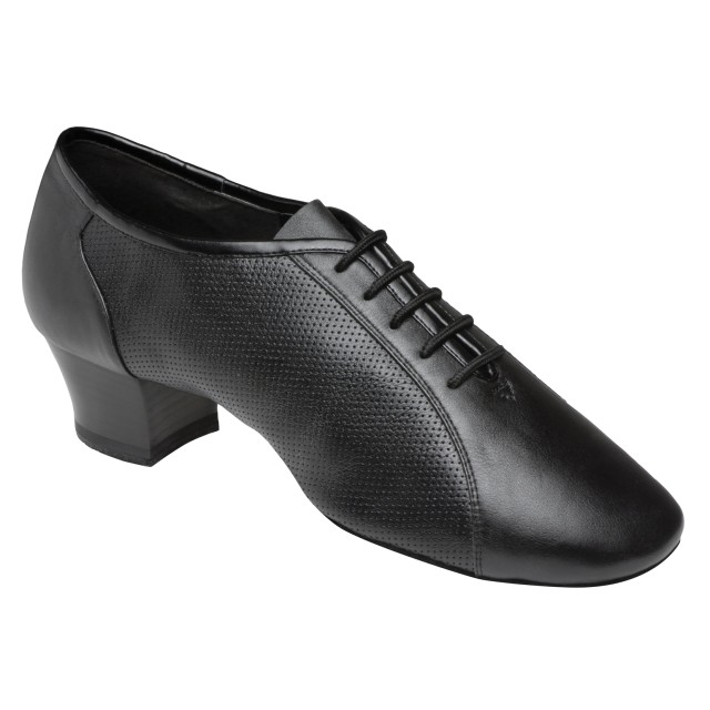 Supadance 8501 leren latin schoenen hoge blokhak 
