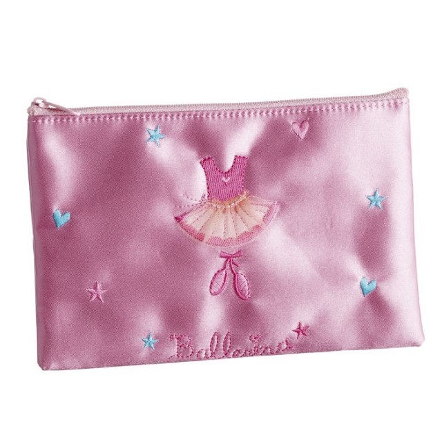 Katz Roze satijn ballerina etui pc-7533