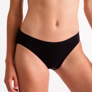 Silky Dance Zwarte Onzichtbare Slip voor Kinderen