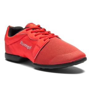 Rumpf Mojo RU1510 Unisex Danssneakers met Splitzool Koraalrood