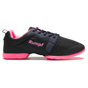 Rumpf Mojo RU1510S Zwart/Roze Danssneaker met Splitzool