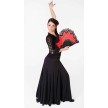 Intermezzo zwarte Flamenco dansrok 7718
